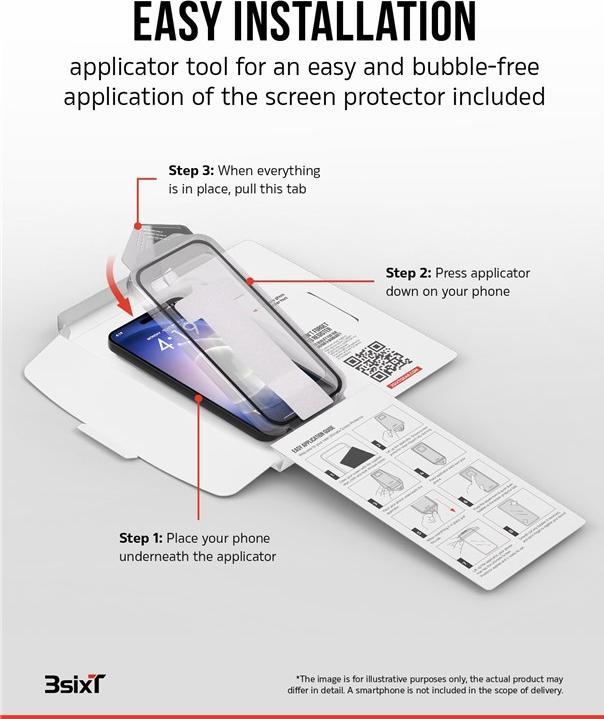 Actual product image 3Sixt 4in1 Protection Bundle (1 Piece, Samsung Galaxy S21)