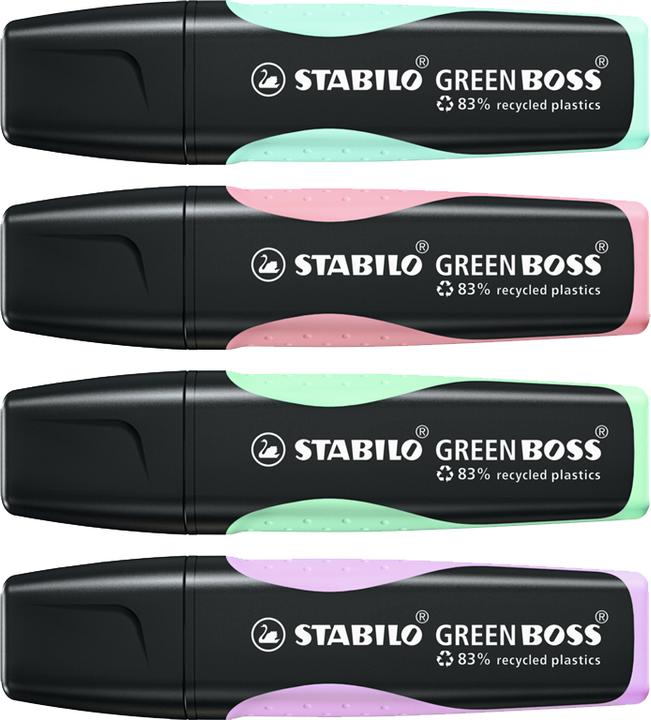 Produktbild STABILO GREEN BOSS Pastel Textmarker (Purple, 5 mm, 1 x)