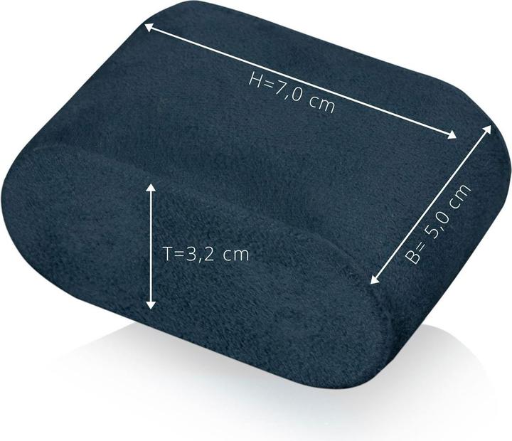 Actual product image Heisse & Söhne Stackable jewelry box Mirage L - top: watch box for 6 watches - Blue