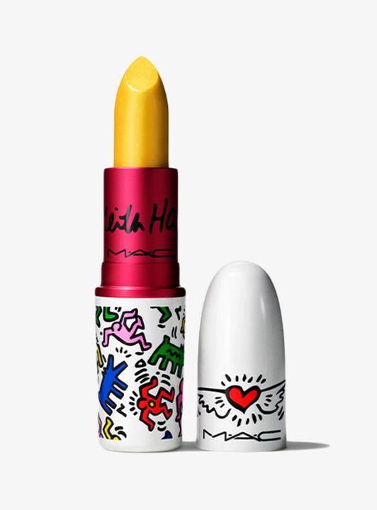 Actual product image MAC Cosmetics Viva Glam X Keith Haring (St. Marks Yellow)