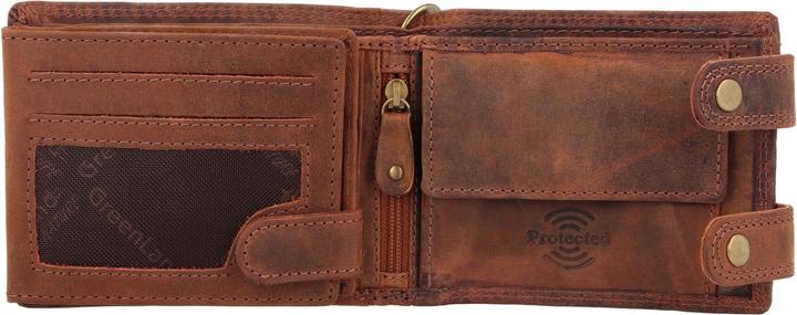 Immagine prodotto Greenland Nature Portafoglio Montenegro RFID in pelle 12 cm