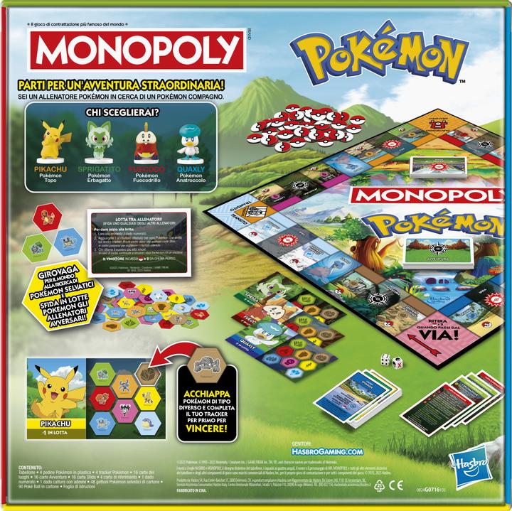 Image du produit Monopoly Pokémon Edition Brettspiel