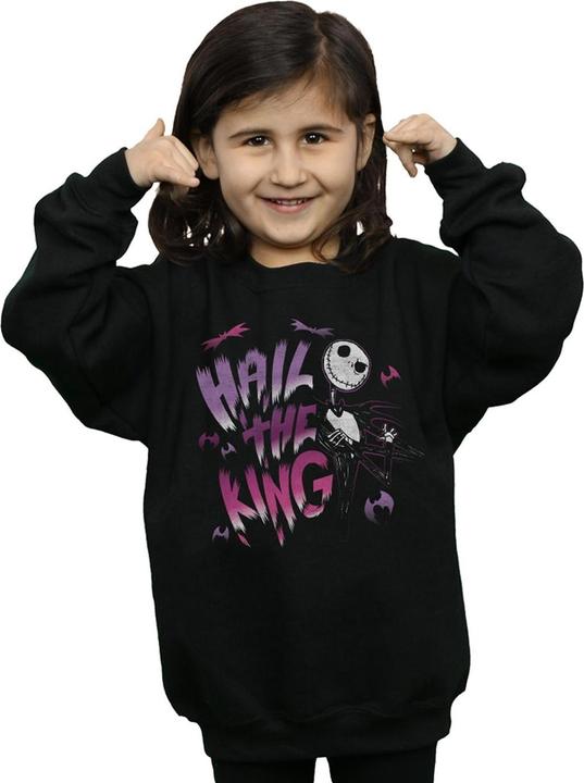 Image du produit Disney - Sweat NIGHTMARE BEFORE CHRISTMAS HAIL THE KING - Fille (128)