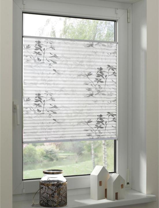 Actual product image Gardinia Pleated blind Bella with leaves (60 x 130 cm)