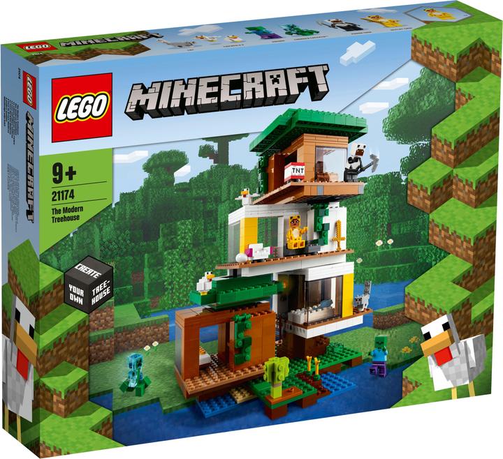 Actual product image LEGO The modern tree house (21174, LEGO Minecraft)