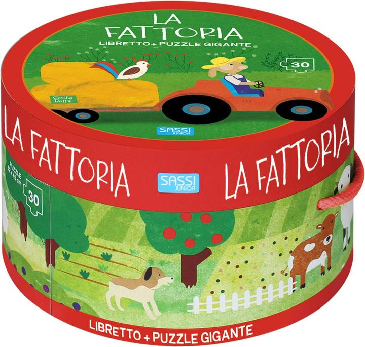 Produktbild Sassi La Fattoria (Puzzle Scatola Tonda e Libro) (30 Teile)