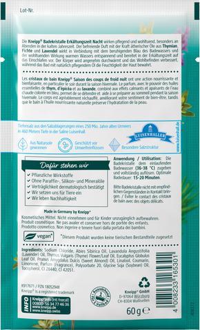 Kneipp Badekristalle Erkältungszeit Nacht (Badesalz)