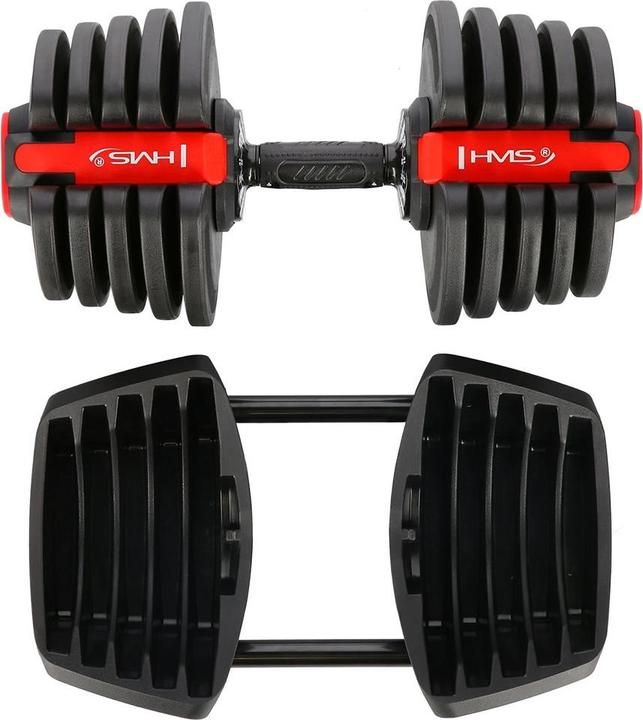 Immagine prodotto HMS SGR40 PRO SET 2IN1 MANUBRI REGOLABILI 43 5 KG