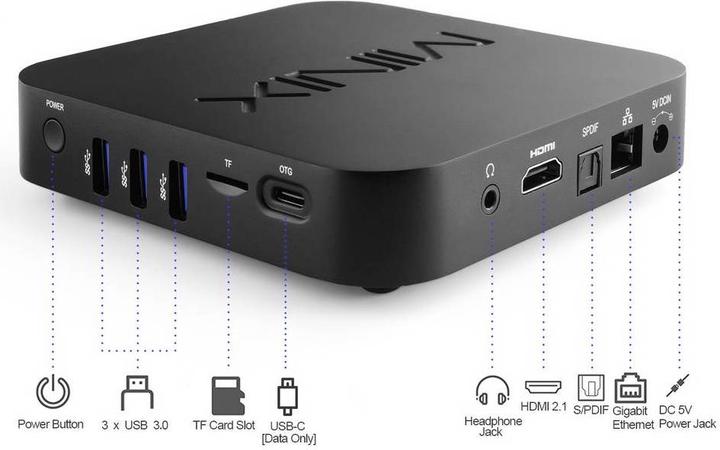 Produktbild Minix NEO U22-XJ (4 GB, Android 9.0 (Pie))