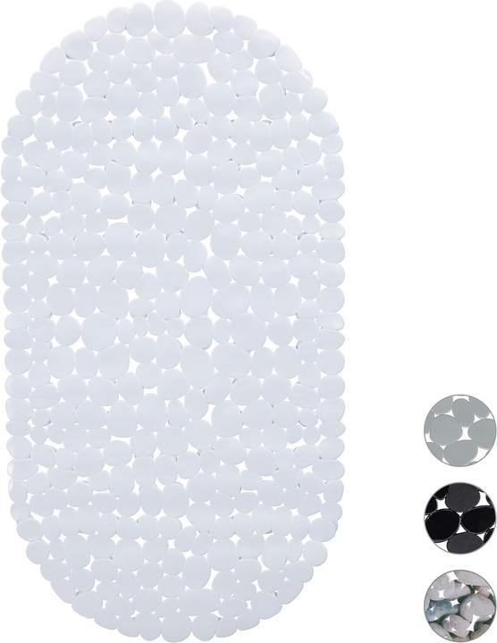 Image du produit Relaxdays Tapis pour baignoire, antidérapant (36 x 68 x 0,5 cm)