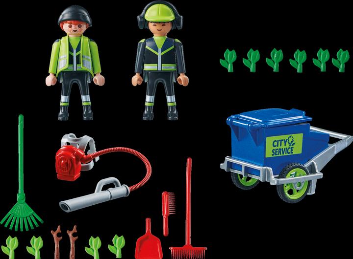 Immagine prodotto Playmobil Stadtreinigung mit E-Fahrzeug (71434, Playmobil Città d'azione)