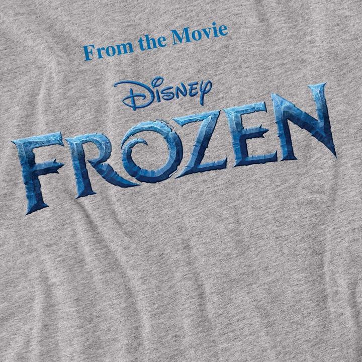 Actual product image Disney Frozen Unisex Adult Logo T-Shirt (L)