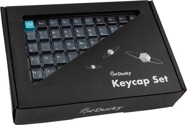 Actual product image Ducky Skyline PBT Tripleshot Set - 133 Keycaps