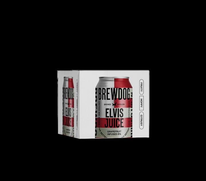 BrewDog An Amercian style IPA infused with grapefruit juice and zest (4 x 33 cl)