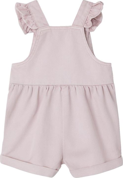 Image du produit Vertbaudet Kurze Baby Latzhose mit Volants, Lyocell/Baumwolle (74)
