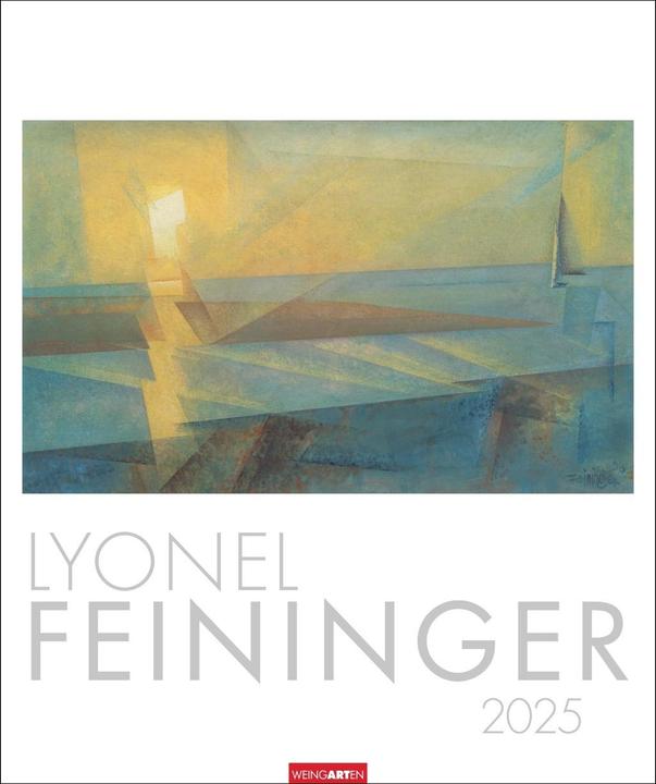 Lyonel Feininger Calendar 2025 (46 x 55 cm, German, English)