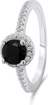 Brilio Silver - Charming silver ring with zircons RI054WBC - Circuit: 56 mm (56)