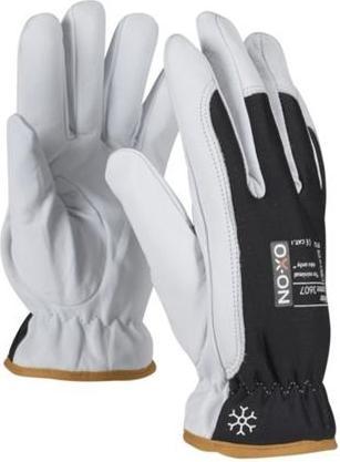 Produktbild Ox-On driver handske str. 10 - Winter Supreme 3607,håndflade i blødt gedeskind, vinterforet (L, XL)