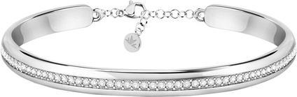 Actual product image Morellato Cerchi Bangle Openable Pave (Steel)
