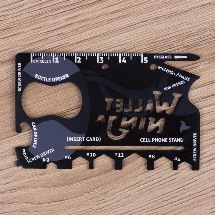 Image du produit Portefeuille Ninja 18in1 Multi-Tools (18 Fonctions)