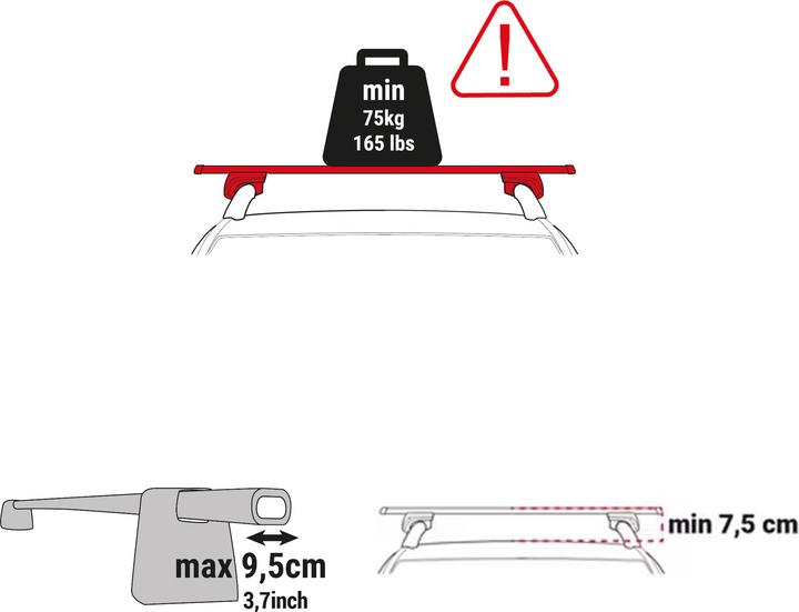 Produktbild Quechua Compact Roof (Dachzelt, 56 kg, 2 Personen)
