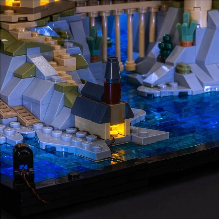 Produktbild Light my bricks LED Licht Set für LEGO 76419 Harry Potter Schloss Hogwarts mit Schlossgelände