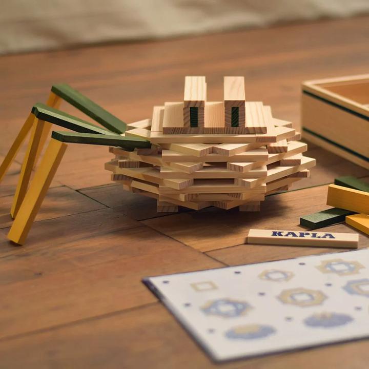 Actual product image Kapla Set spider 75 pcs.