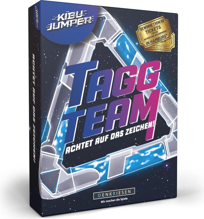 Produktbild Denkriesen - KIBU JUMPER® - Tagg Team - "Achtet auf das Zeichen!" (Deutsch)
