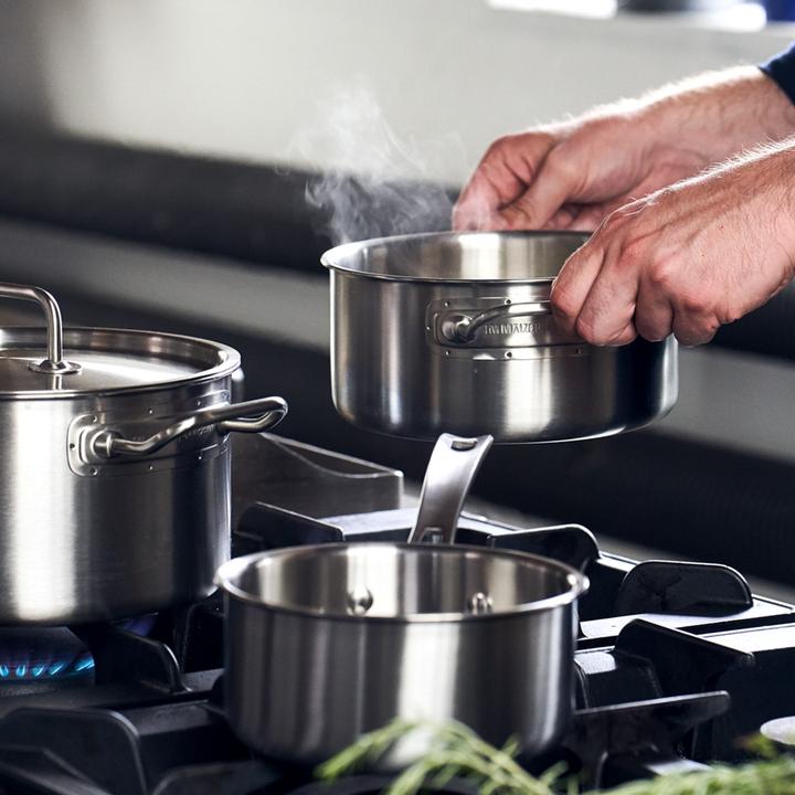 Image du produit Springlane Ensemble de casseroles en acier inoxydable 4 pièces. (Ensemble de casseroles et de poêles de cuisson)