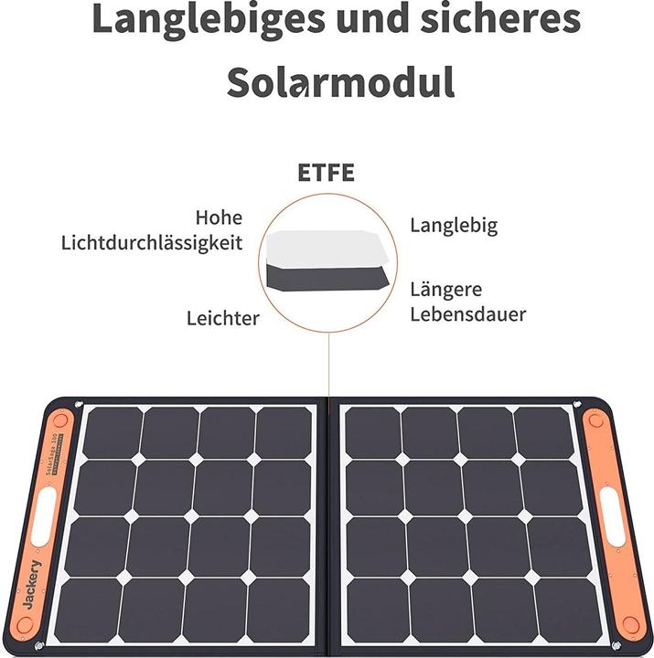 Image du produit Jackery SolarSaga (100 W, 4.69 kg)