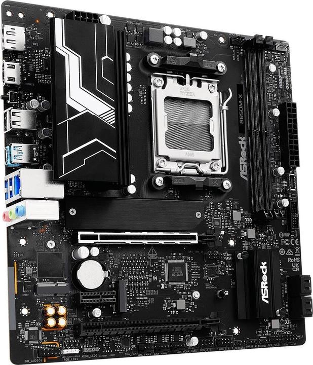 Actual product image AsRock B850M-X (AM5, AMD B850, mATX)