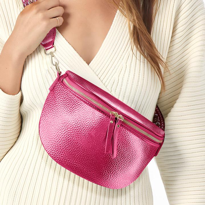 Actual product image Gallantry Banana bag with shoulder strap Glamour Shiny