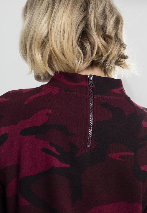 Image du produit Urban Classics Ladies Camo Turtleneck Crew (S)