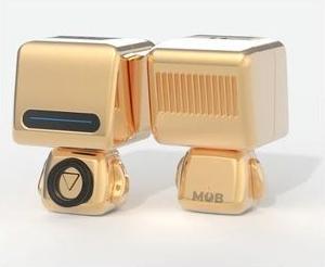 Image du produit Mobility on Board Enceinte Bluetooth Robot Or (8 h, Sans source d'énergie externe)