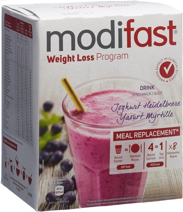 Modifast Programm Drink Berry (8 Stück, Beutel, 440 g)