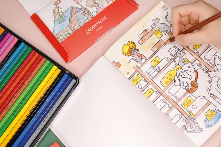 Produktbild Caran d'Ache Swiss Explorer Malbuch
