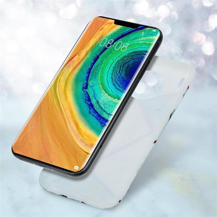 Actual product image Cadorabo IMD TPU Colorful Marble Cover (Mate 30 Pro)