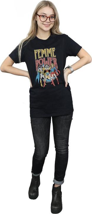 Immagine prodotto Femme/Ladies Femme Power Cotton Boyfriend T-Shirt (L)