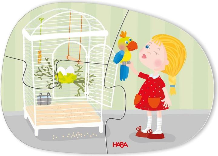 Produktbild Haba 6 erste Puzzles Haustiere (18 Teile)