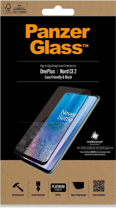 Image du produit PanzerGlass Case Friendly (1 pièce(s), OnePlus Nord CE 2)