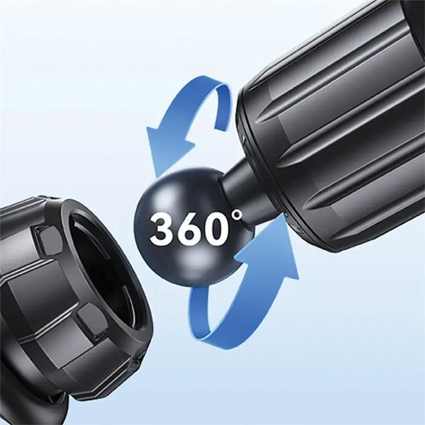 Produktbild Usams Uniwersalny uchwyt magnetyczny US-ZJ075 do kratki went. czarny/black ZJ75ZJ01