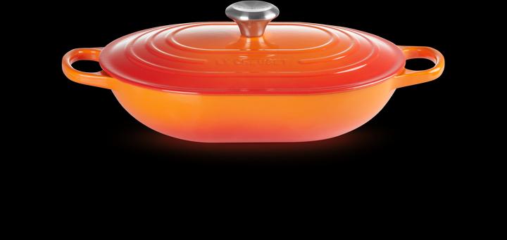 Actual product image Le Creuset Oblong Signature 31cm, oval (Casserole + Stewpot, Cast iron)