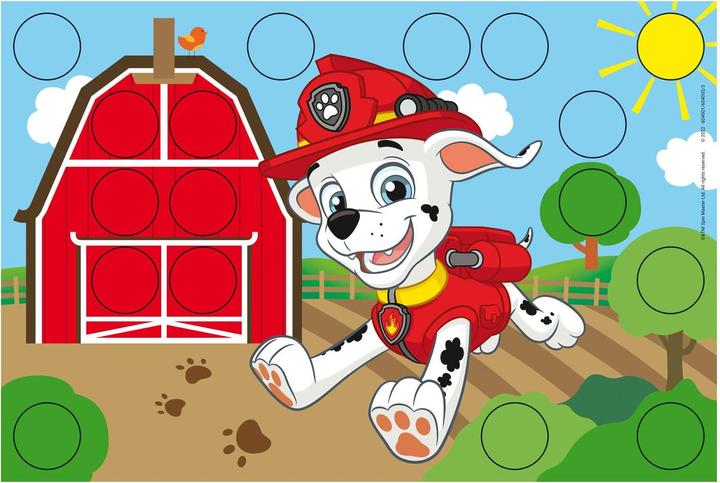 Actual product image Ravensburger Paw Patrol Colorino (German)
