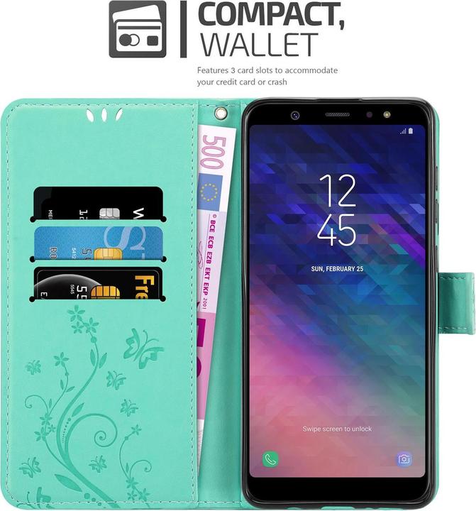 Immagine prodotto Cadorabo Copertina del libro di fiori (Samsung Galaxy A6+)