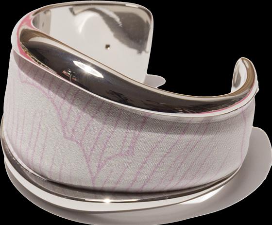 Produktbild MM33 Bangle romantic flowers (950 Platin)