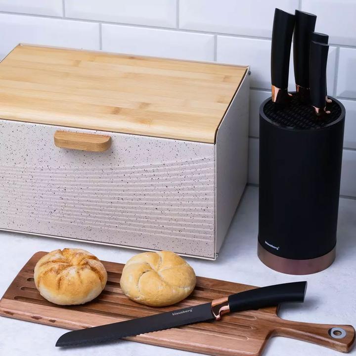 Produktbild Klausberg Design-Messerset, 5-teilig, mit Messerblock
