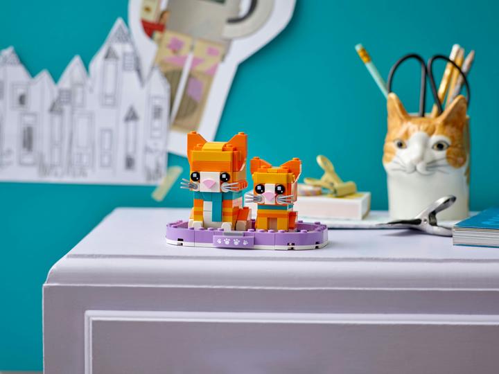 Immagine prodotto LEGO BrickHeadz Gatto soriano rosso 40480 (40480, LEGO Brickheadz)