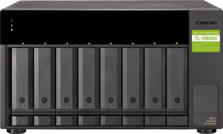 Actual product image QNAP TL-D800C Expansion Unit