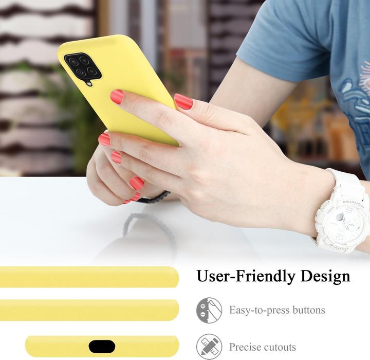 Produktbild Cadorabo TPU Liquid Silicone Case Hülle (Samsung Galaxy M22, Samsung Galaxy A22, Samsung Galaxy A32)