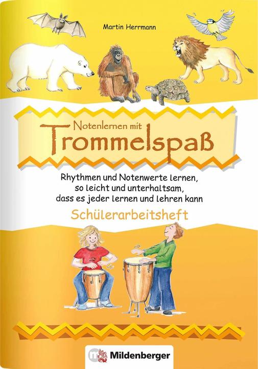 Image du produit Notenlernen mit Trommelspass (Allemand, Martin Herrmann, 2019)